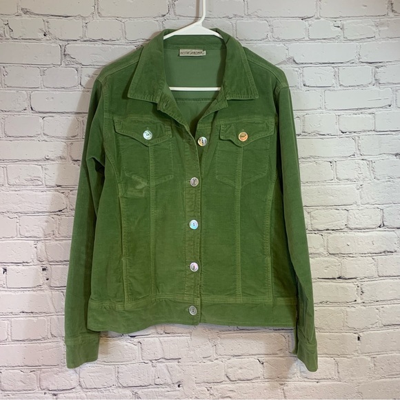 Wild Palms Spring Green Jacket Size Small - Picture 1 of 8